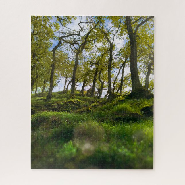 A Dreamy Whisper through the Trees Jigsaw Puzzle (Vertical)