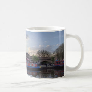 A drink by the river coffee mug