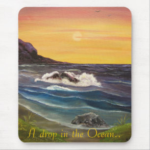 A drop in the Ocean.. Mouse Pad