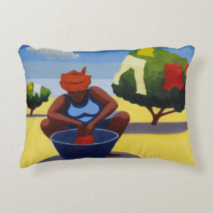 A Drying Day 2007 Decorative Pillow
