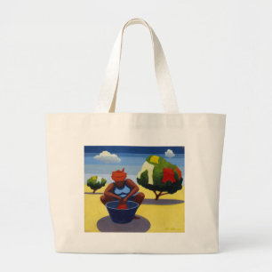 A Drying Day 2007 Large Tote Bag