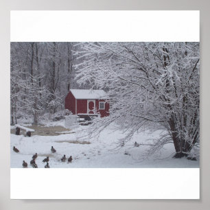 A Ducky Christmas Poster