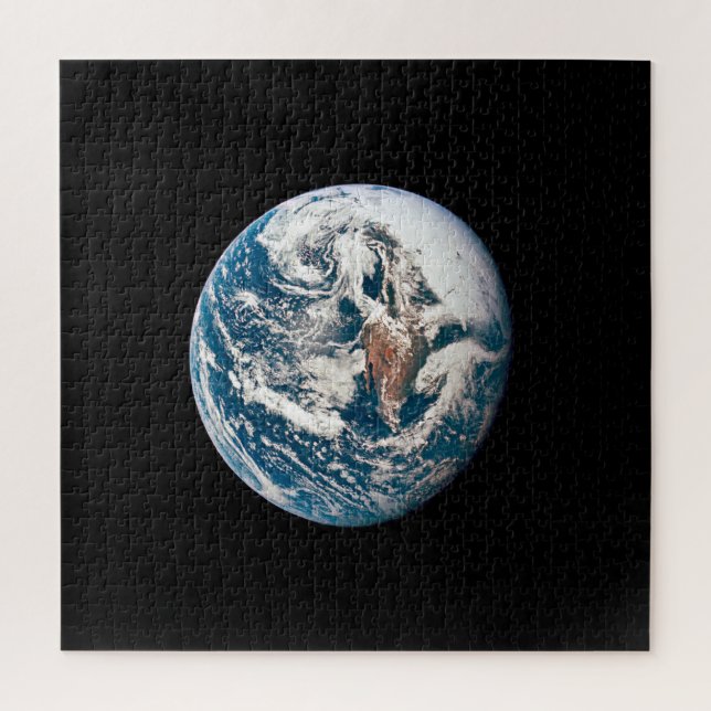 A Earth Taken From The Apollo 10 Spacecraft. Jigsaw Puzzle (Vertical)