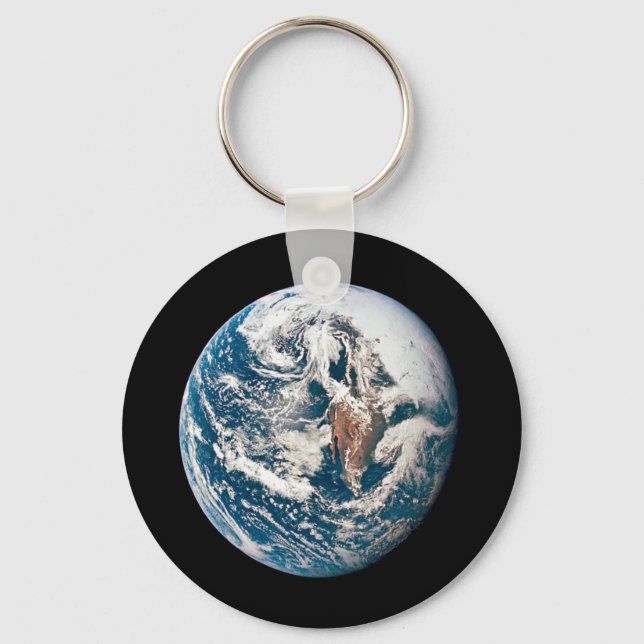 A Earth Taken From The Apollo 10 Spacecraft. Keychain (Front)