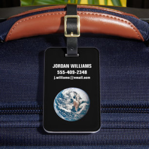 A Earth Taken From The Apollo 10 Spacecraft. Luggage Tag