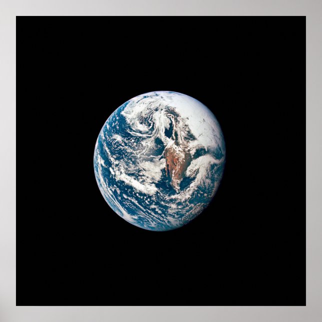 A Earth Taken From The Apollo 10 Spacecraft. Poster (Front)