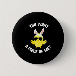 A Easter Want Piece Chick Sunglasses 2 Inch Round Button