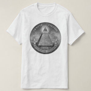 A éclairé tout le T-shirt voyant d'oeil