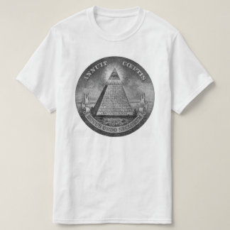 A éclairé tout le T-shirt voyant d'oeil