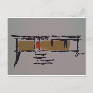 A Eichler home on a T #3 Postcard
