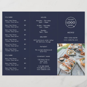À emporter Menu photo du restaurant bleu marine