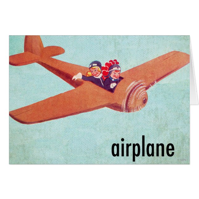 A est pour avion (Devant horizontal)