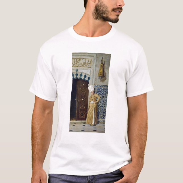 A eunuch before the door of the harem T-Shirt (Front)