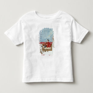 A European Seated on a Terrace with Attendants Toddler T-shirt