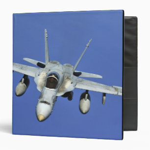 A F/A-18 Hornet participates in a mission Binder