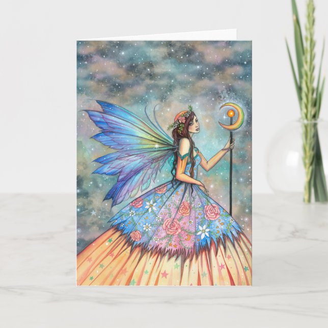 A Faerie Queen Illustration by Molly Harrison Art Card (Front)