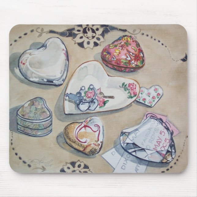 A Fair of Hearts Mousepad (Front)