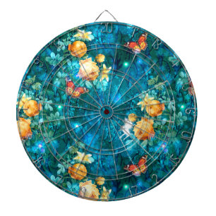 A Fairy in the Garden Series Design 11    Dartboard