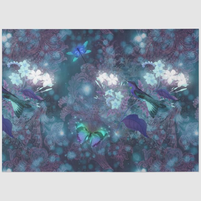 A Fairy in the Garden Series Design 17 Tissue Paper (Front)