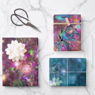 A Fairy in the Garden Series Design 1   Wrapping Paper Sheet