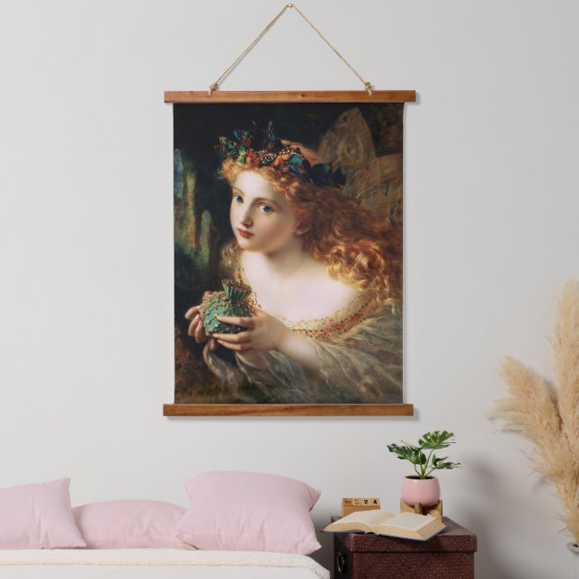 A Fairy Is Made Of Most Beautiful Things Hanging Tapestry (Bedroom)