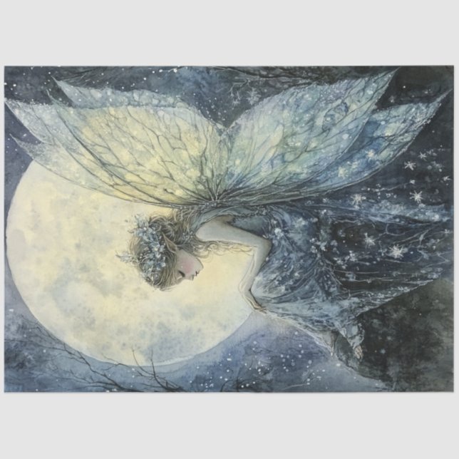 A Fairy Moon Series Design #11 Tissue Paper (Front)