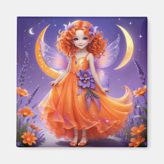 A Fairy - Orange Magnet