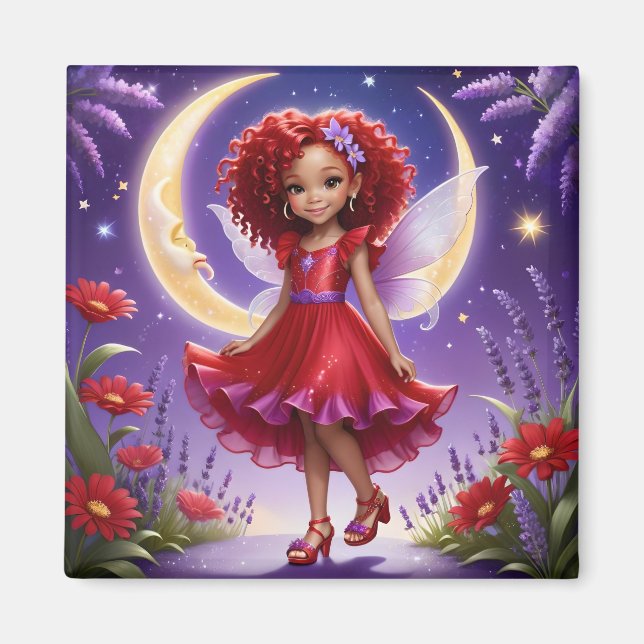 A Fairy - Red Magnet (Front)