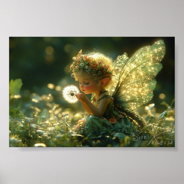 A Fairy's Wish Print & Downloadable (Front)
