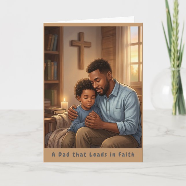 A Faithful Father's Day Card (Front)