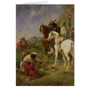 A Falcon Hunt in Algeria