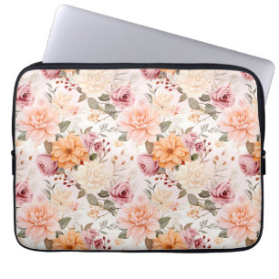 A Fall Floral Series Design 2 Laptop Sleeve