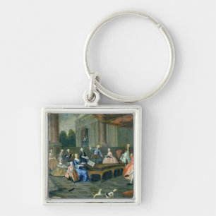 A Family Concert at Chateau Renescure Keychain