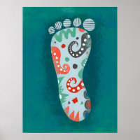 A Fancy Foot Poster Wall Art