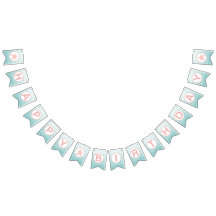 Bannière d'anniversaire de sirène