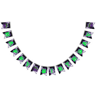 À Fanions Bannière d'anniversaire du camion Monster