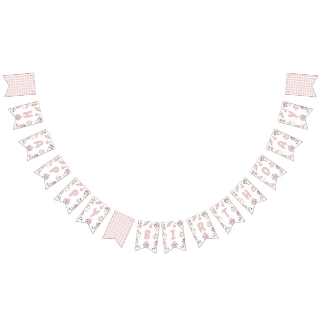 À Fanions Bannière d'anniversaire éffrayante (Tout)