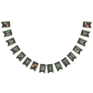 À Fanions Bannière de football avec n'importe quel âge - MVP