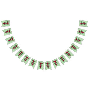 À Fanions Bannière de jonction de points de Noël