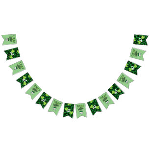 À Fanions Bannière de la fête de la Saint Patrick