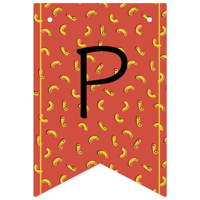 À Fanions Bannière de macaroni au fromage (Seizième drapeau)