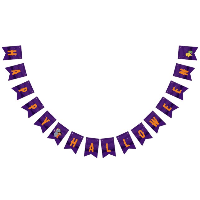 À Fanions Bannière d'Halloween Akili et moi (Tout)