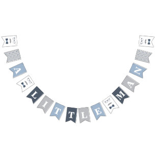 À Fanions Bannière du Baby shower Little Man