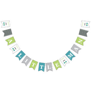 À Fanions Bannière du Baby shower Little Man