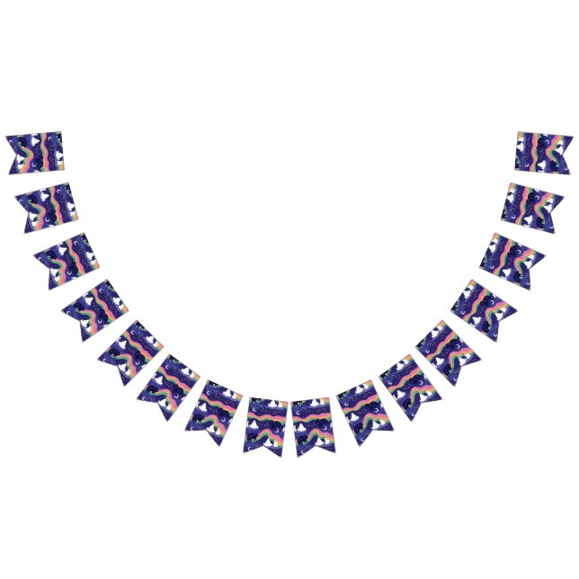 À Fanions Bannière Northern Lights (Tout)