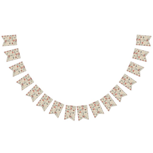 À Fanions Bannière vintage de Londres (Tout)