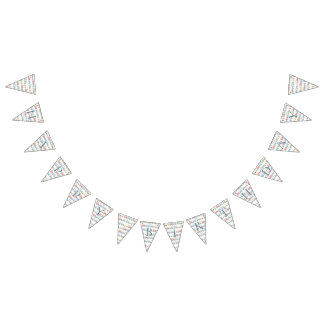 À Fanions Bonne bannière de tracteur anniversaire