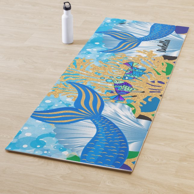 A Fantasy Mermaid Life  Yoga Mat (In Situ)