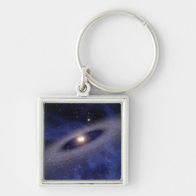 A faraway solar system keychain (Front)