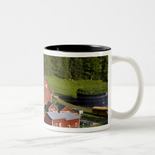 A farm in Barnet Centre, Vermont. Connecticut Two-Tone Coffee Mug